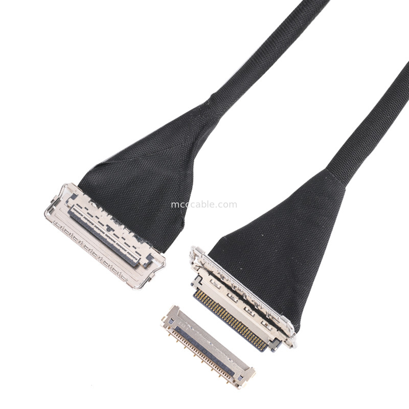 20679 0.4mm Pitch 20pin 30pin 40pin 50pin Micro Coaxial Connector Hướng ngang
