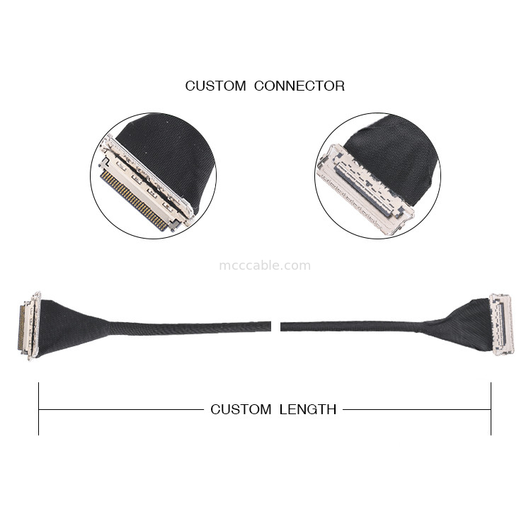 20679 0.4mm Pitch 20pin 30pin 40pin 50pin Micro Coaxial Connector Hướng ngang