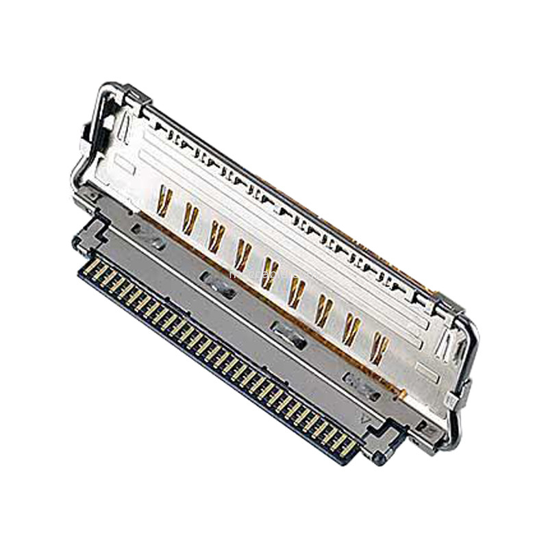 VS II 20846-020T 030T 040T 0,5 mm pitch, Gói kết nối đồng trục vi mô kiểu giao phối ngang