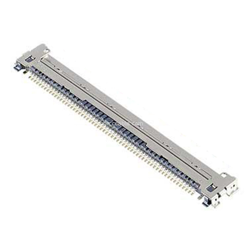 60P  CAF 20858-060T-01 0,4 mm Pitch, kiểu ghép ngang FPC Plug Connector với khóa cơ học