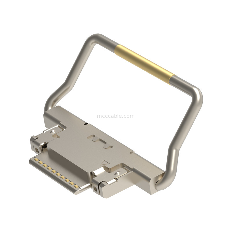 10p 20633-310T-01S Máy kết nối đồng trục vi với khóa cơ học Cắm cho lắp ráp cáp đồng trục vi