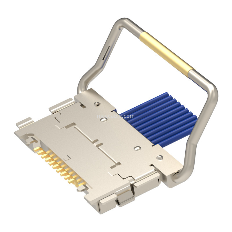 10p 20633-310T-01S Máy kết nối đồng trục vi với khóa cơ học Cắm cho lắp ráp cáp đồng trục vi