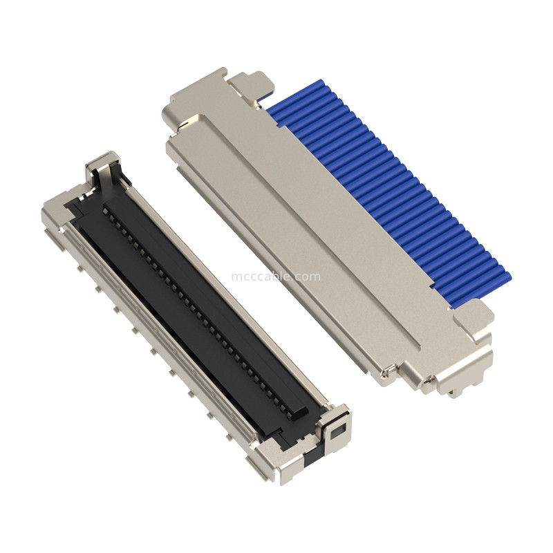 MICRO COAX CABLE 30P 20878-030T-01 Micro Coaxial LVDS Cable với màn chắn EMC và khóa cơ học
