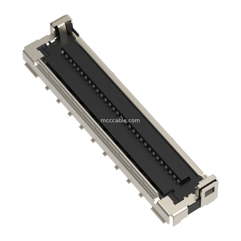MICRO COAX CABLE 30P 20878-030T-01 Micro Coaxial LVDS Cable với màn chắn EMC và khóa cơ học
