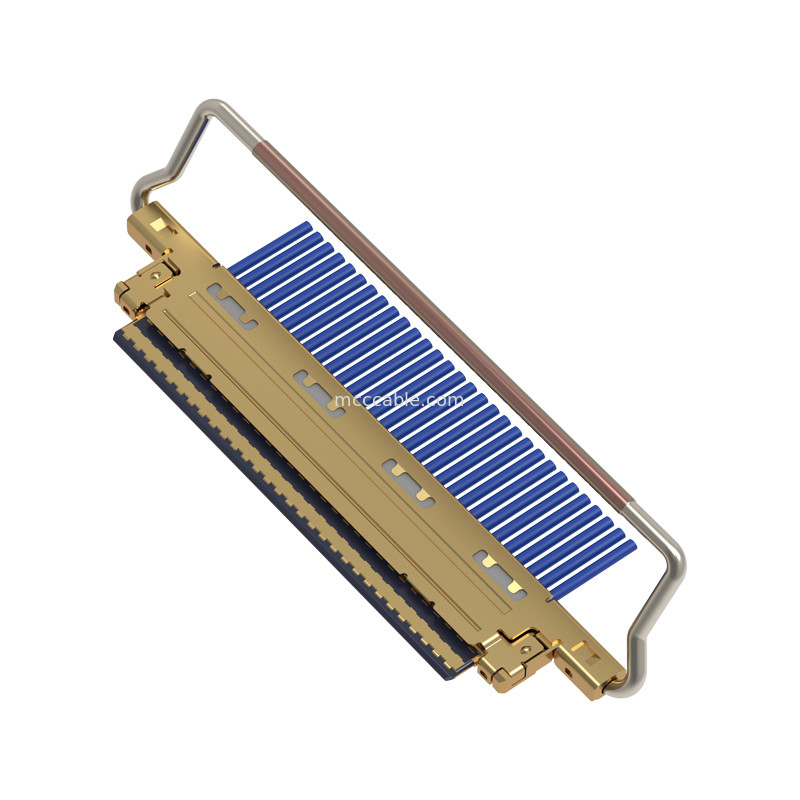 20453-230T-03 0,5 mm pitch Cổng kết nối đồng trục vi mô kiểu giao phối ngang