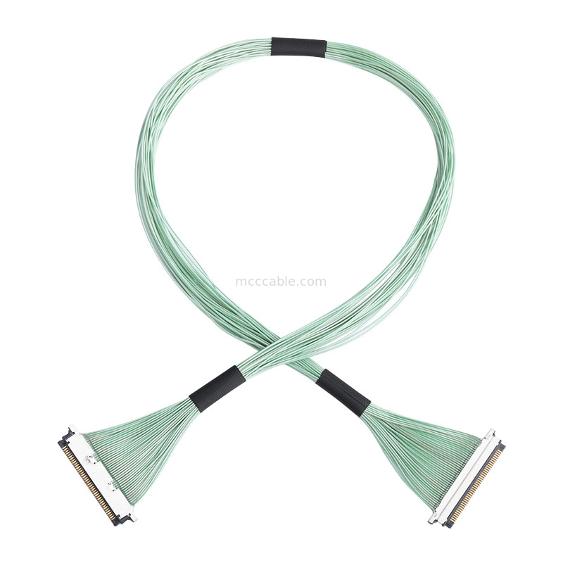 15pin Micro Coaxial Cable Assembly20345-015T-32R 0.4mm pitch Kết nối micro-coaxial kiểu ghép ngang