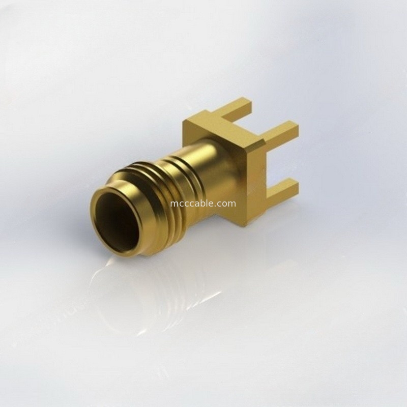 Đầu nối thẳng RF bằng đồng 1,85-KHD DC - Chống bụi 67 GHz cho quân sự / hàng không vũ trụ