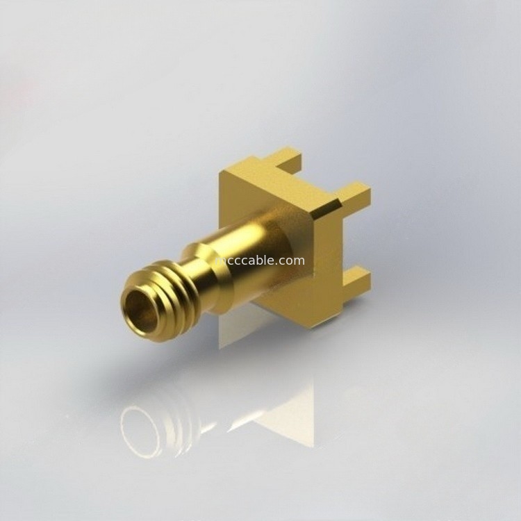 Đầu nối thẳng RF bằng đồng 1,85-KHD DC - Chống bụi 67 GHz cho quân sự / hàng không vũ trụ