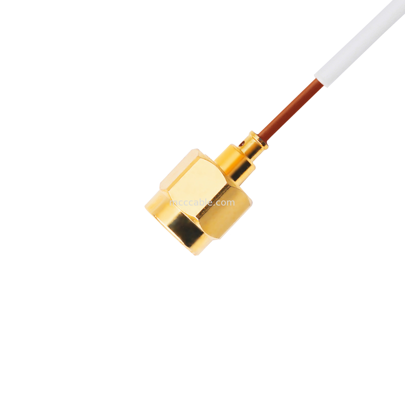 0,047 5G Cáp đồng trục bán cứng Sma Nam Cắm thẳng Te 1996771-1 To Smpm Female Jack