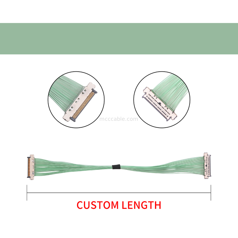 Cáp đồng trục siêu nhỏ KEL 0,4mm USL20-30SS-010-C Thiết kế phích cắm mỏng 30 chân 40 chân