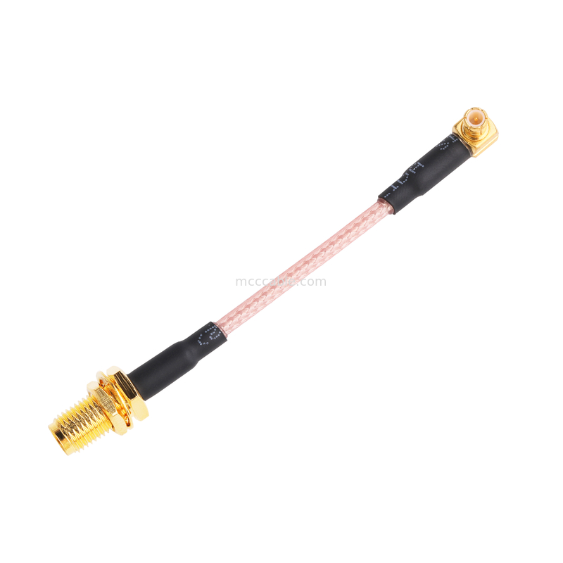 Lắp ráp cáp Rg316 Cáp đồng trục với đầu nối Rf Cáp tốc độ cao ROHS samtec