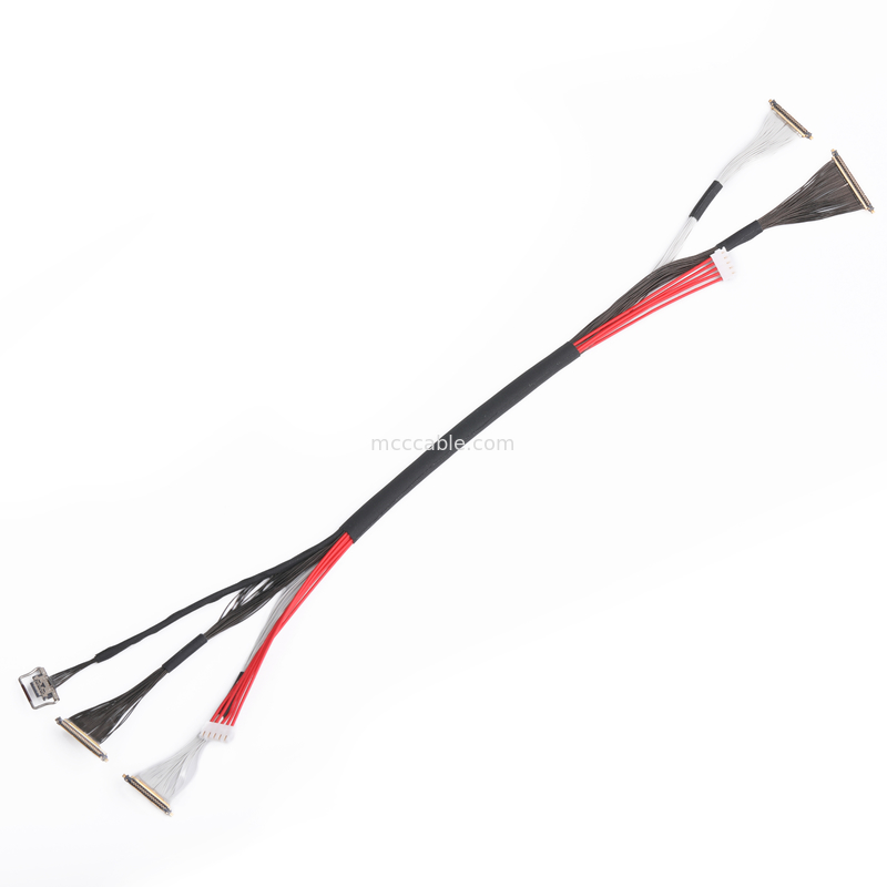 20531 50P Cáp đồng trục nhỏ nối thẳng đứng 20531-050t-02 0,25mm