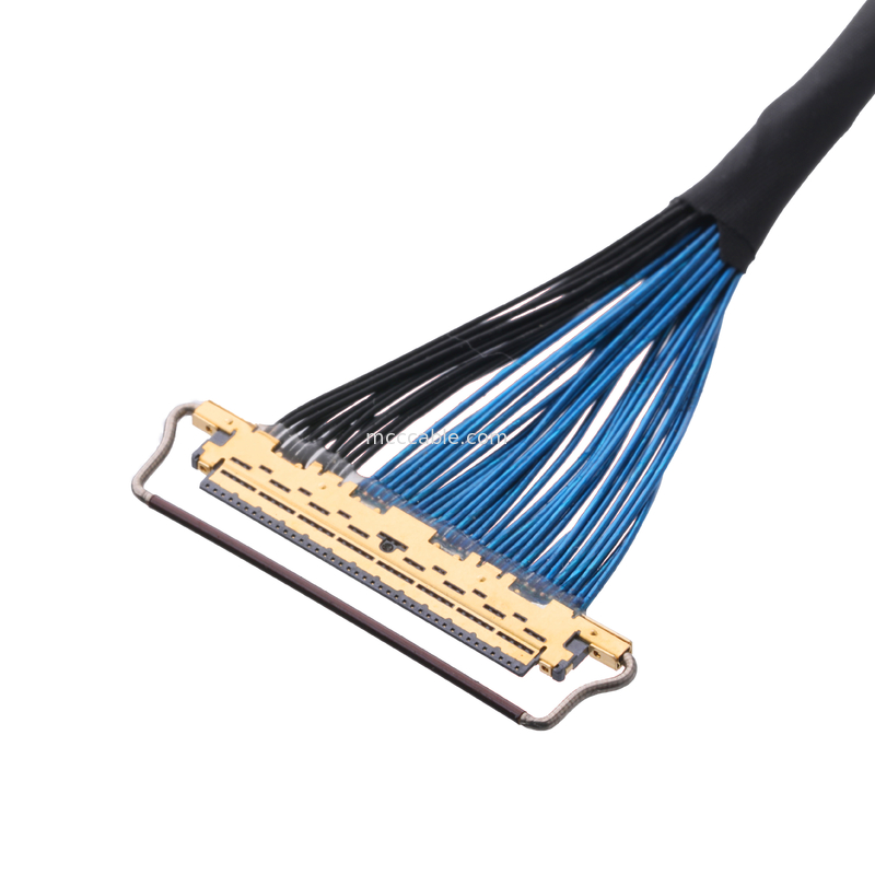 20633-250T-01S 50P 0,4mm pitch Loại giao phối theo chiều ngang Máy kết nối đồng trục nhỏ với khóa cơ học