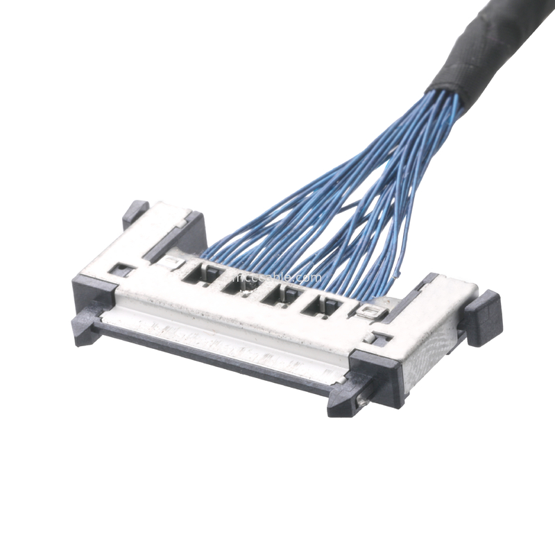 JAE FI-RE31CL To FI RE31CL LCD Lvds Cable cụm cáp tùy chỉnh 0,3mm dây molex