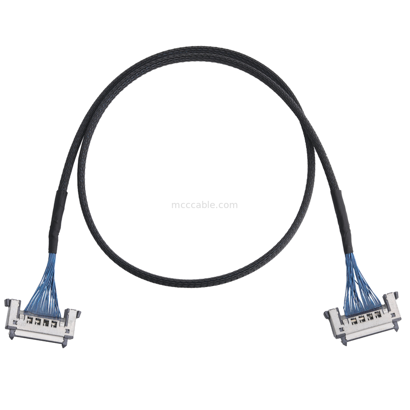 JAE FI-RE31CL To FI RE31CL LCD Lvds Cable cụm cáp tùy chỉnh 0,3mm dây molex