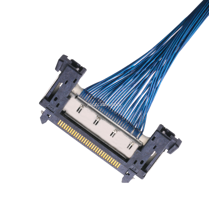 JAE FI-RE31CL To FI RE31CL LCD Lvds Cable cụm cáp tùy chỉnh 0,3mm dây molex