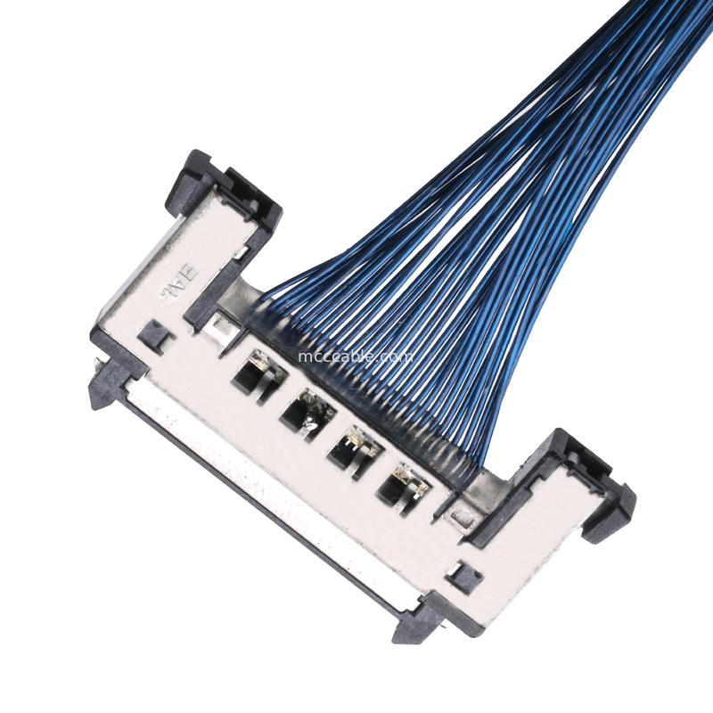 JAE FI-RE31CL To FI RE31CL LCD Lvds Cable cụm cáp tùy chỉnh 0,3mm dây molex
