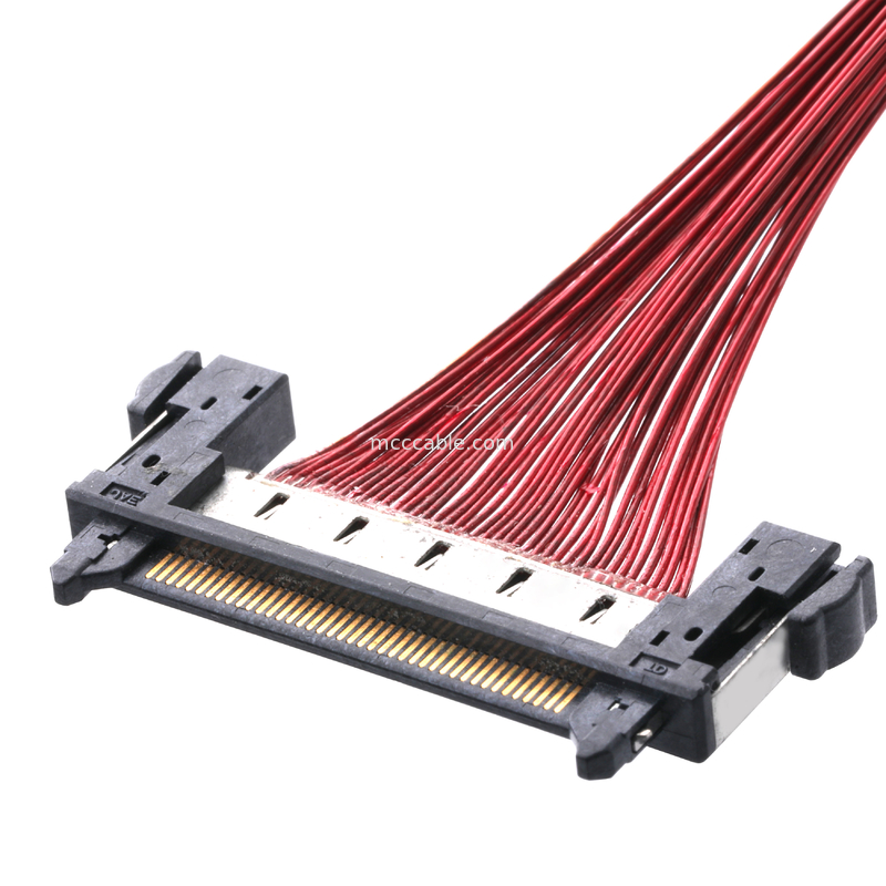 Lắp ráp cáp LCD Lvds JAE FI-RE41CL đến FI RE41CL Khai thác dây Molex Pitch 0,3mm