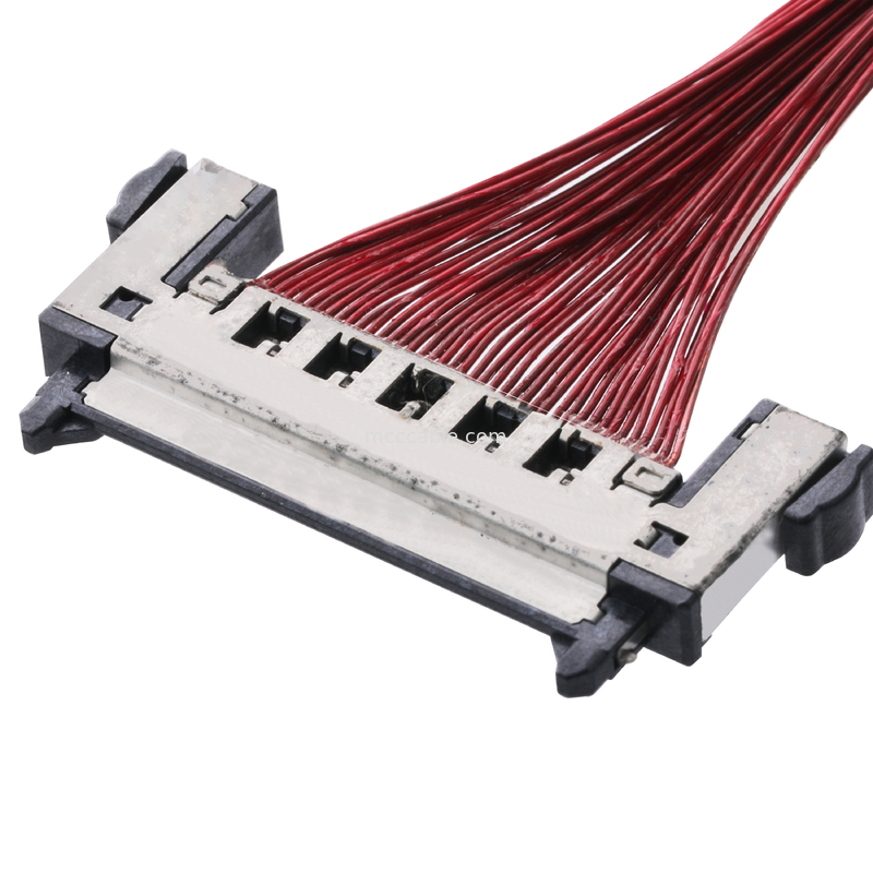 Lắp ráp cáp LCD Lvds JAE FI-RE41CL đến FI RE41CL Khai thác dây Molex Pitch 0,3mm