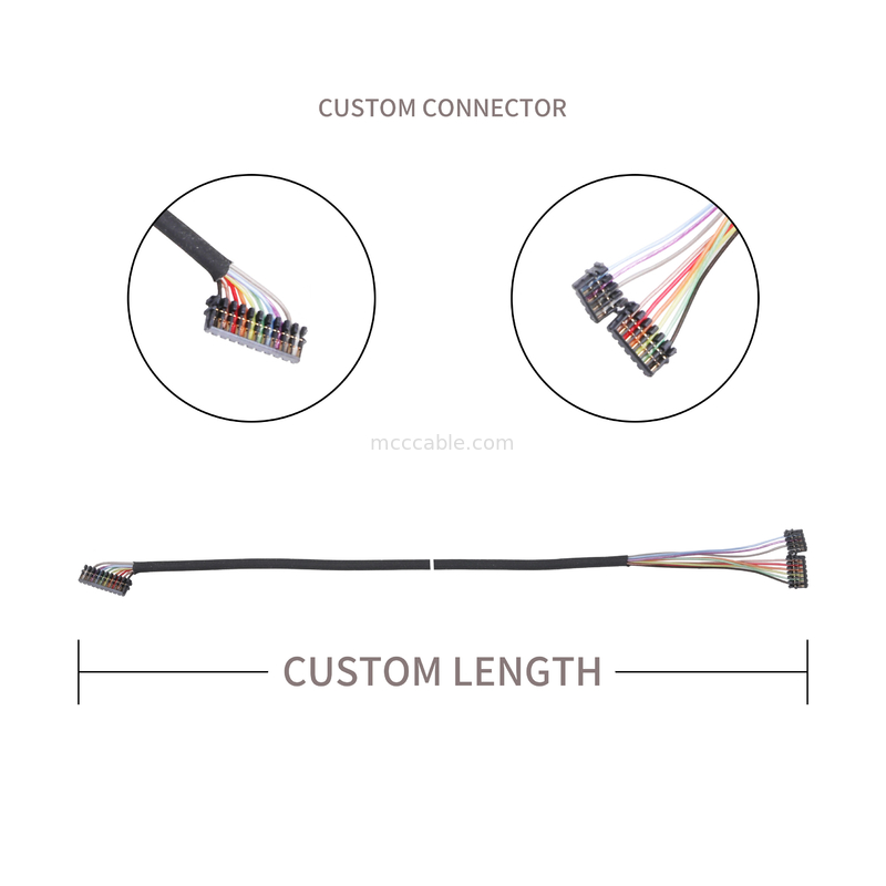 Lắp ráp cáp 0,6 PITCH JST 04XSR-36KHF 06XSR-36KHF 10XSR-36KHF Đầu nối đồng trục siêu nhỏ