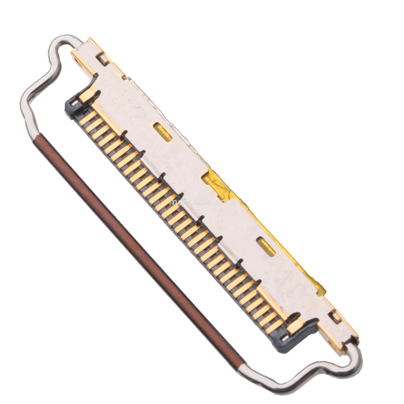 Đầu nối cáp đồng trục siêu nhỏ DF81-30P-LCH Màu vàng đỏ nhạt