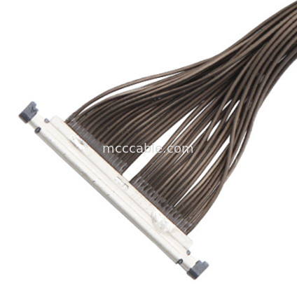 32 Pin Micro Coaxial Cable 0.3mm Pitch 20496-032T-40 Lvds Cable cho máy bay không người lái 32P connector