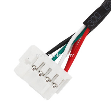 HSG 100mm Chiều dài dây khai thác Lắp ráp cáp 2 × 5 Pin Đen đến PHD-2 × 5P