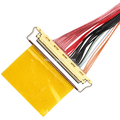 36AWG Lvds Cable Assembly I  20453-240t-01 đến 20453-240t-01 40P 0.4mm Pitch