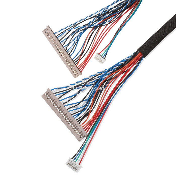Cáp 250V 20 chân Lvds  Df14 To Df14 Dành cho đầu nối màn hình lvds của máy tính xách tay