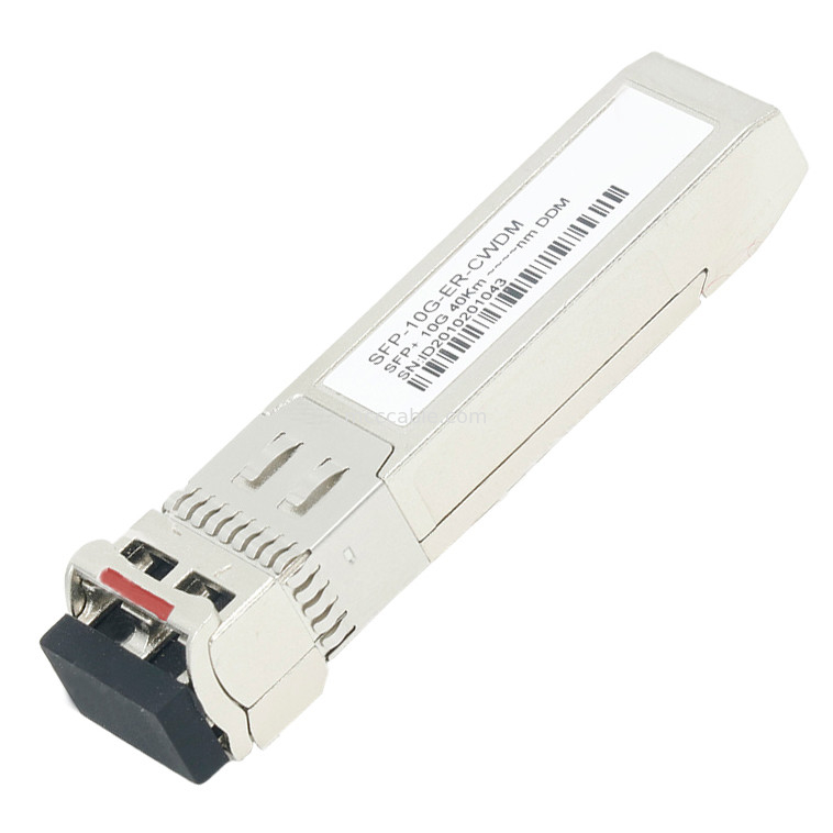 SFP-10G-ER-CWDM 40km DDM Kênh sợi quang được hỗ trợ sFP cho Ethernet