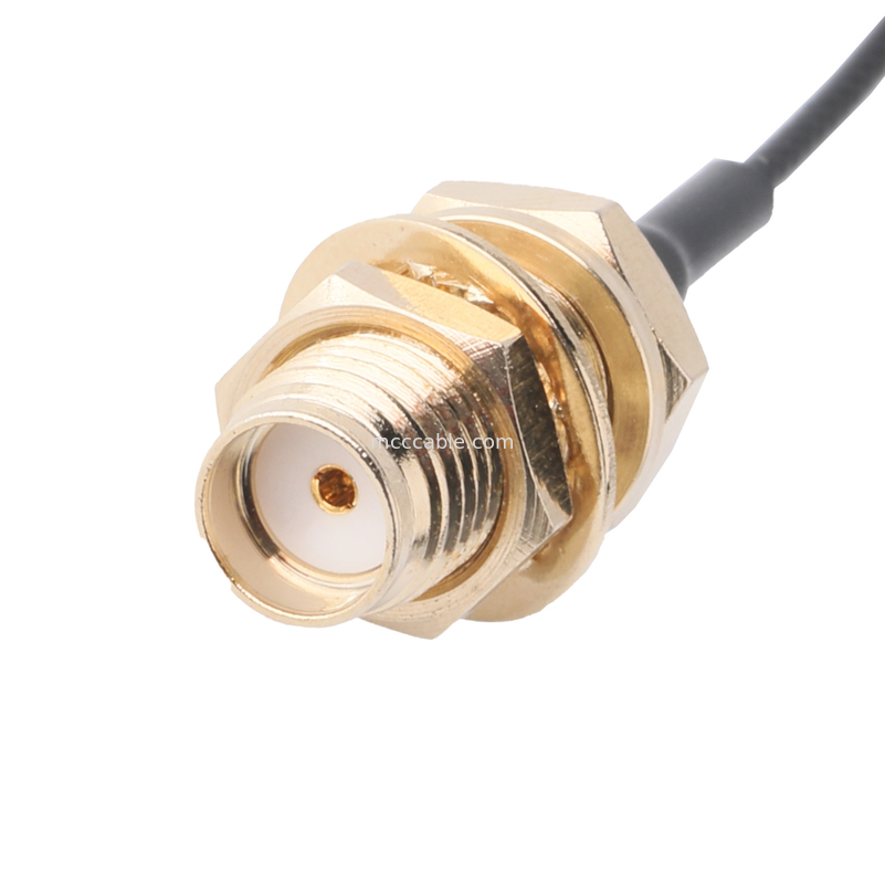 Bộ điều hợp kết nối OEM ODM RF Cable Coaxial Connector Adapter SMA-F-Jack để Cắm tùy chỉnh
