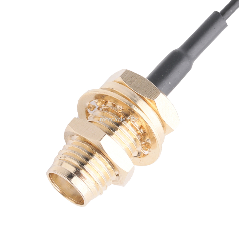 Bộ điều hợp kết nối OEM ODM RF Cable Coaxial Connector Adapter SMA-F-Jack để Cắm tùy chỉnh