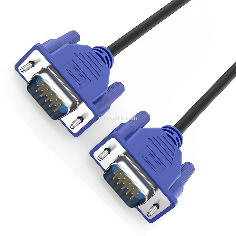 Đầu nối cáp ruy băng linh hoạt phẳng từ nam đến nam cho màn hình máy tính TV