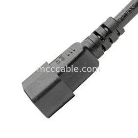 Kết nối Adapter C14 đến C5 Cáp Adapter điện 7a 250v 18 Awg