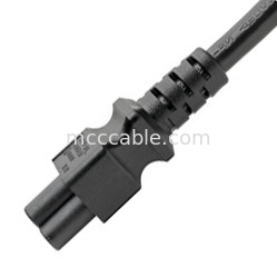 Kết nối Adapter C14 đến C5 Cáp Adapter điện 7a 250v 18 Awg