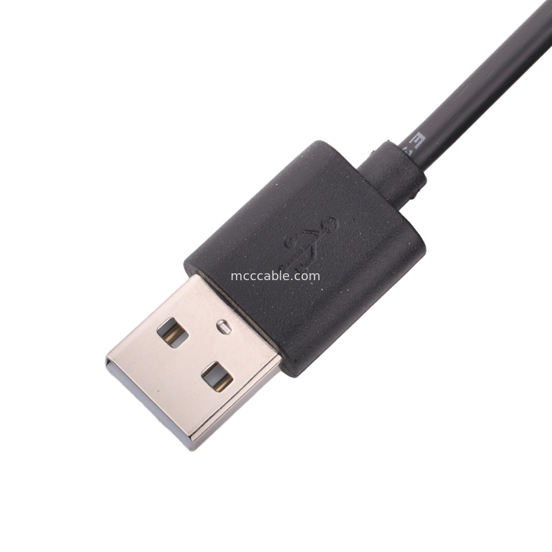 Kết nối từ tính đến USB 2.0 A / M 4p Ld Penatural Hf trắng Pvc 45p Rohs