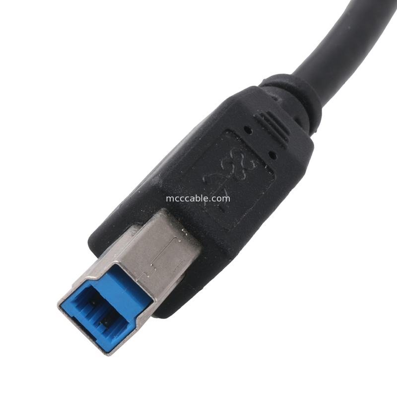 Plug And Play Printer Cable Connector Usb 3.0 B Nam đến nữ Usb3.0 Bm đến Bf