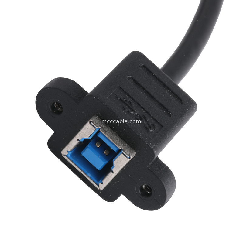 Plug And Play Printer Cable Connector Usb 3.0 B Nam đến nữ Usb3.0 Bm đến Bf