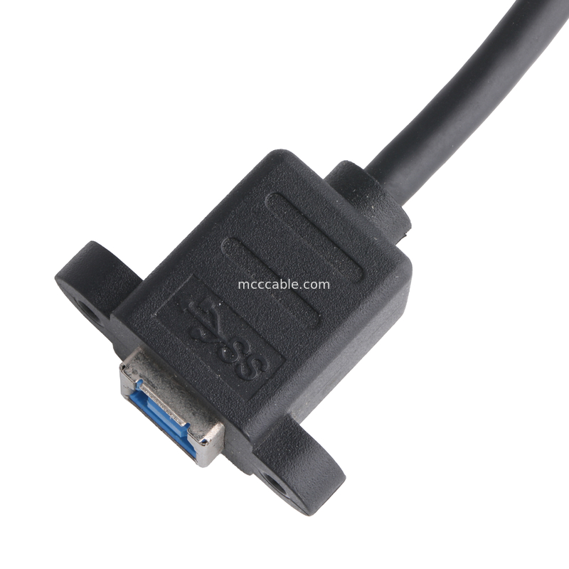 Plug And Play Printer Cable Connector Usb 3.0 B Nam đến nữ Usb3.0 Bm đến Bf