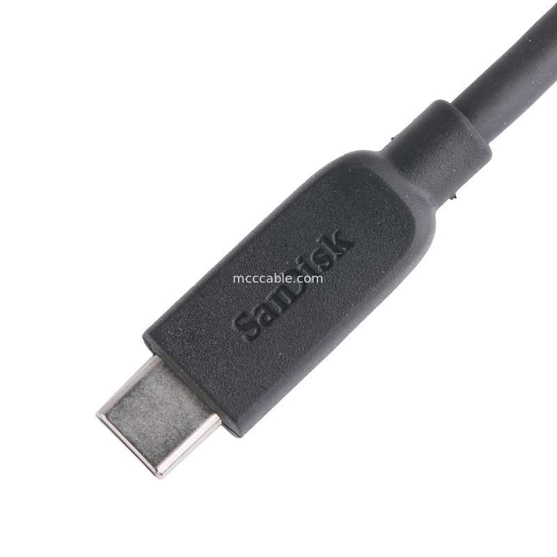Rohs Cáp ổ cứng ngoài Usb-C đến Micro Usb 3.1 Gen 2 10 Gbps Độ dài tùy chỉnh