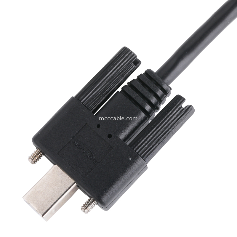 Cáp kết nối máy in UL Usb 2.0 loại A đến loại B khóa