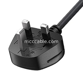 C13 To Uk Plug Power Cord Bs1363 18awg 250v Độ dài Thích hợp cho hầu hết các máy tính, máy in và các thiết bị khác