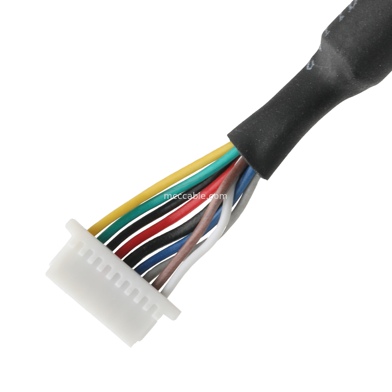 IP67 Máy kết nối chống nước M16 nữ đến SH1.0 9P UL 2464 28AWG*4PR+AEB Cable ROHS