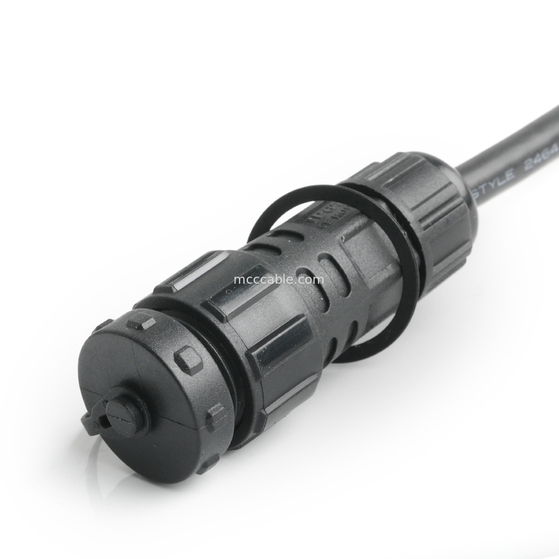 IP67 Máy kết nối chống nước M16 nữ đến SH1.0 9P UL 2464 28AWG*4PR+AEB Cable ROHS