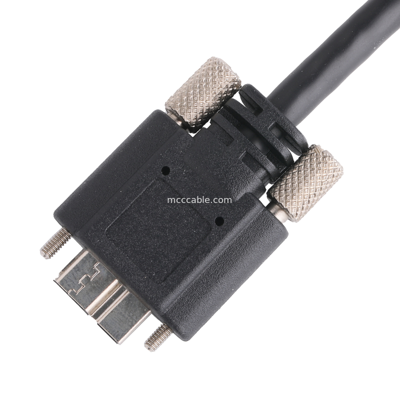 Màu đen 5gbps Usb 3.0 đến Usb Micro B Độ dài cáp sạc Tùy chỉnh Rohs