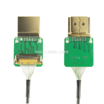 Bộ điều hợp kết nối 20525-020E-02 Để loại Hdmi Cable Adapter Hdmi Straight Head Hdmi-A pitch 0.4mm