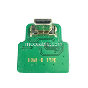 Bộ điều hợp kết nối MIPI ROHS HDMI-D Adapter Micro Elbow Head HDMI-D đến 20454-220-02 20455 20453