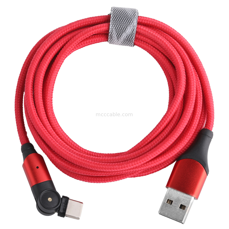 180 độ quay USB 3.0 loại A đến loại C cáp 1.5m nhôm Shell sạc