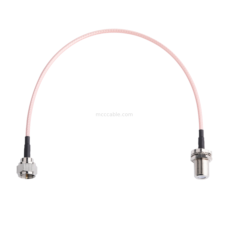 RG179 Cáp đồng trục 75 Ohm TE 5415226-1 đến AMPHENOL CONNEX 222114-10 OEM / ODM