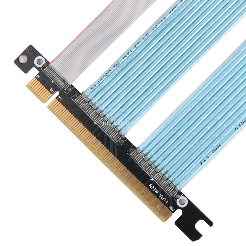 PCB Cáp đồng trục cực kỳ mịn PCIE đồ họa máy tính đồ họa thẻ mở rộng bộ điều hợp cáp